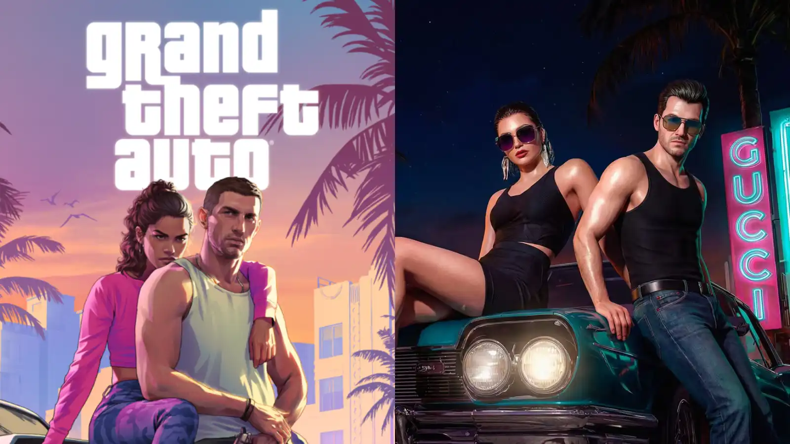تشابه Gucci وبوستر GTA