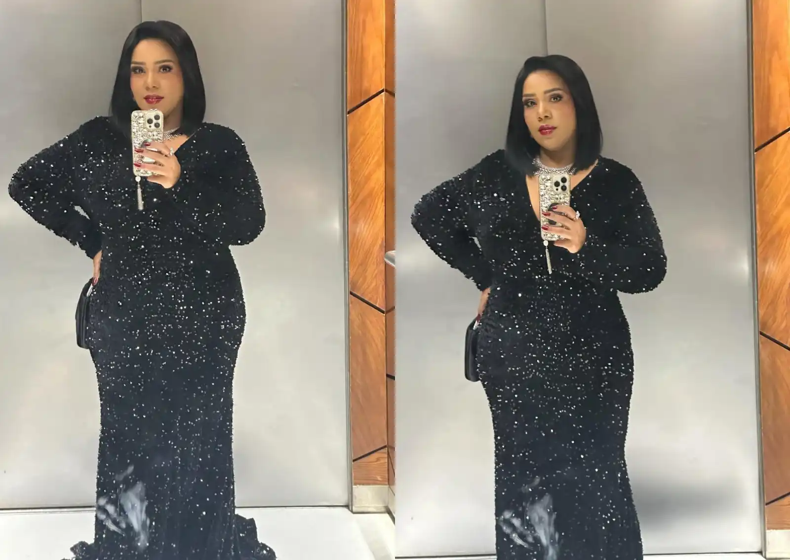 شيماء سيف وظهور لافت في حفل زفاف نجل بيومي فؤاد