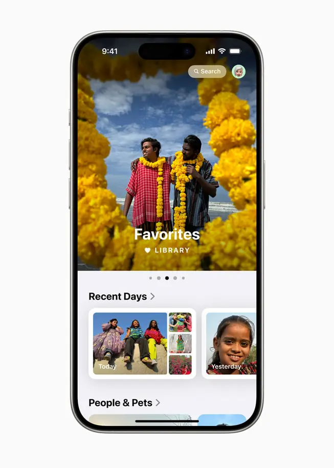  iOS 18 نظام التشغيل 