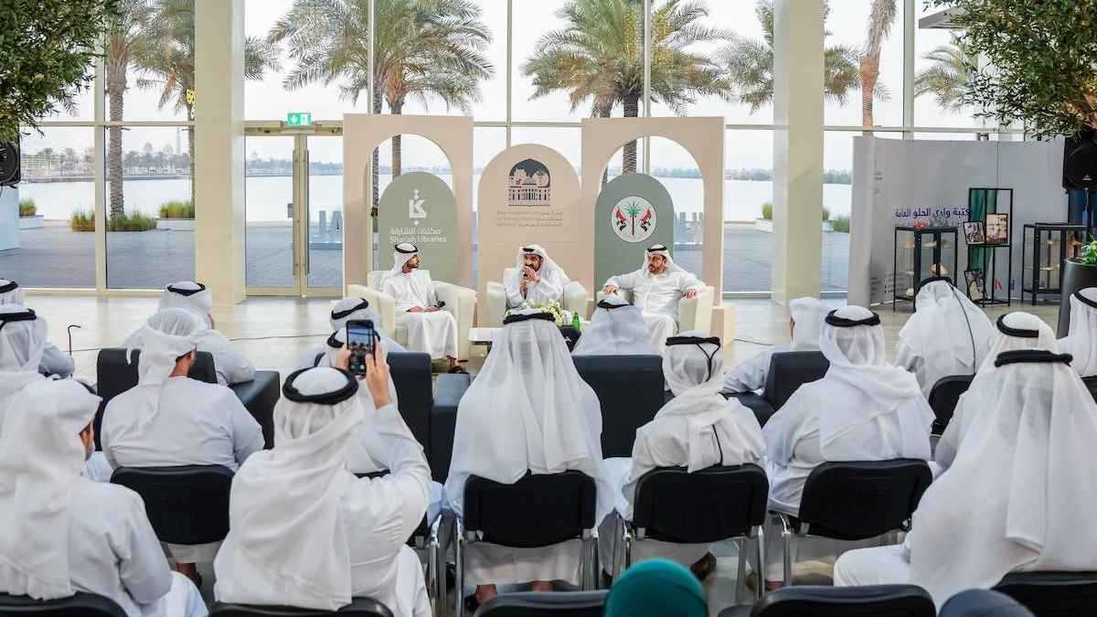 أمسية أغاني البحر والشعر بمئوية مكتبات الشارقة