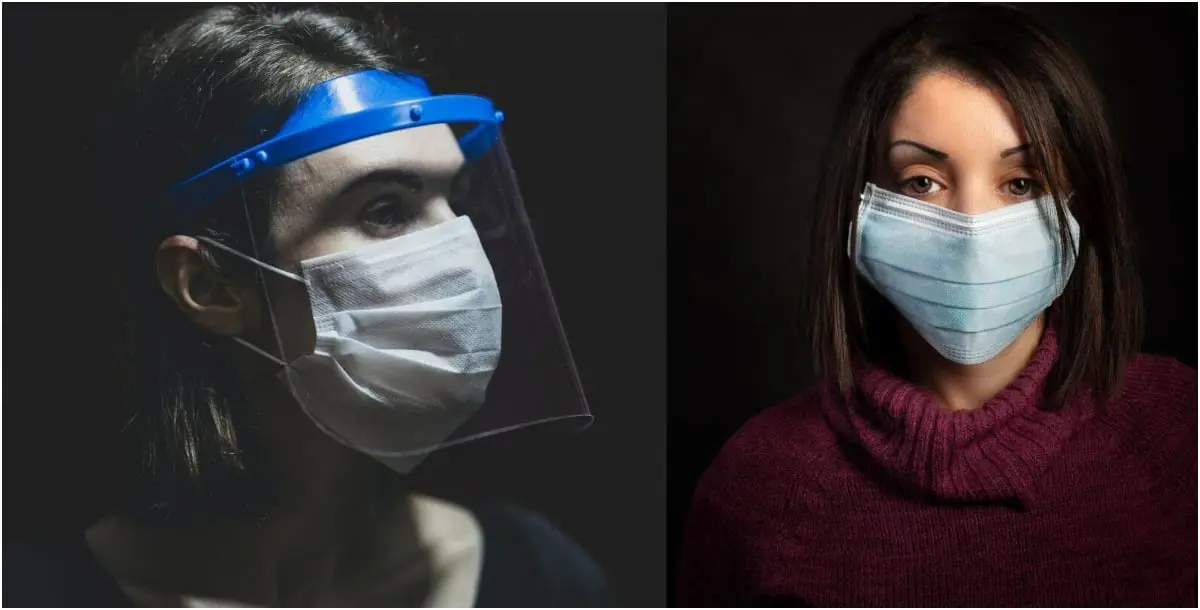 هل دروع حماية الوجه البلاستيكية أكثر أمانا من الكمامات؟