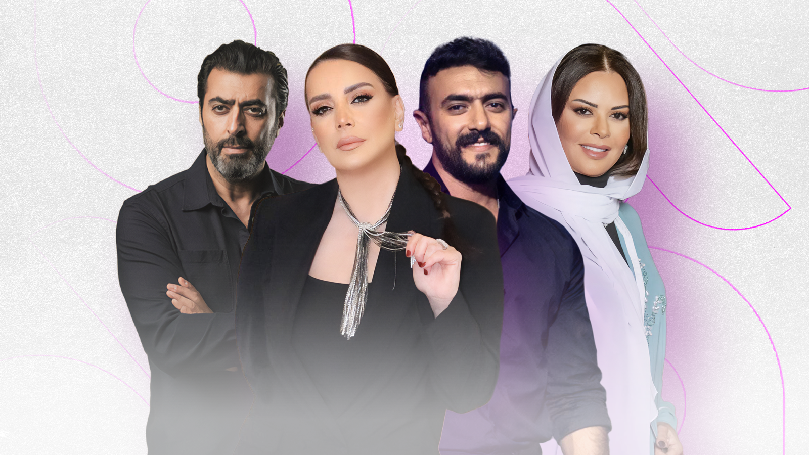 نجوم الفن يشاركون في حفل الخطة البرامجية الرمضانية على قنوات أبوظبي