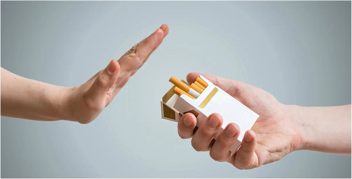 ما هي العلاقة بين إقلاع الرجل عن التدخين وزيادة وزنه؟