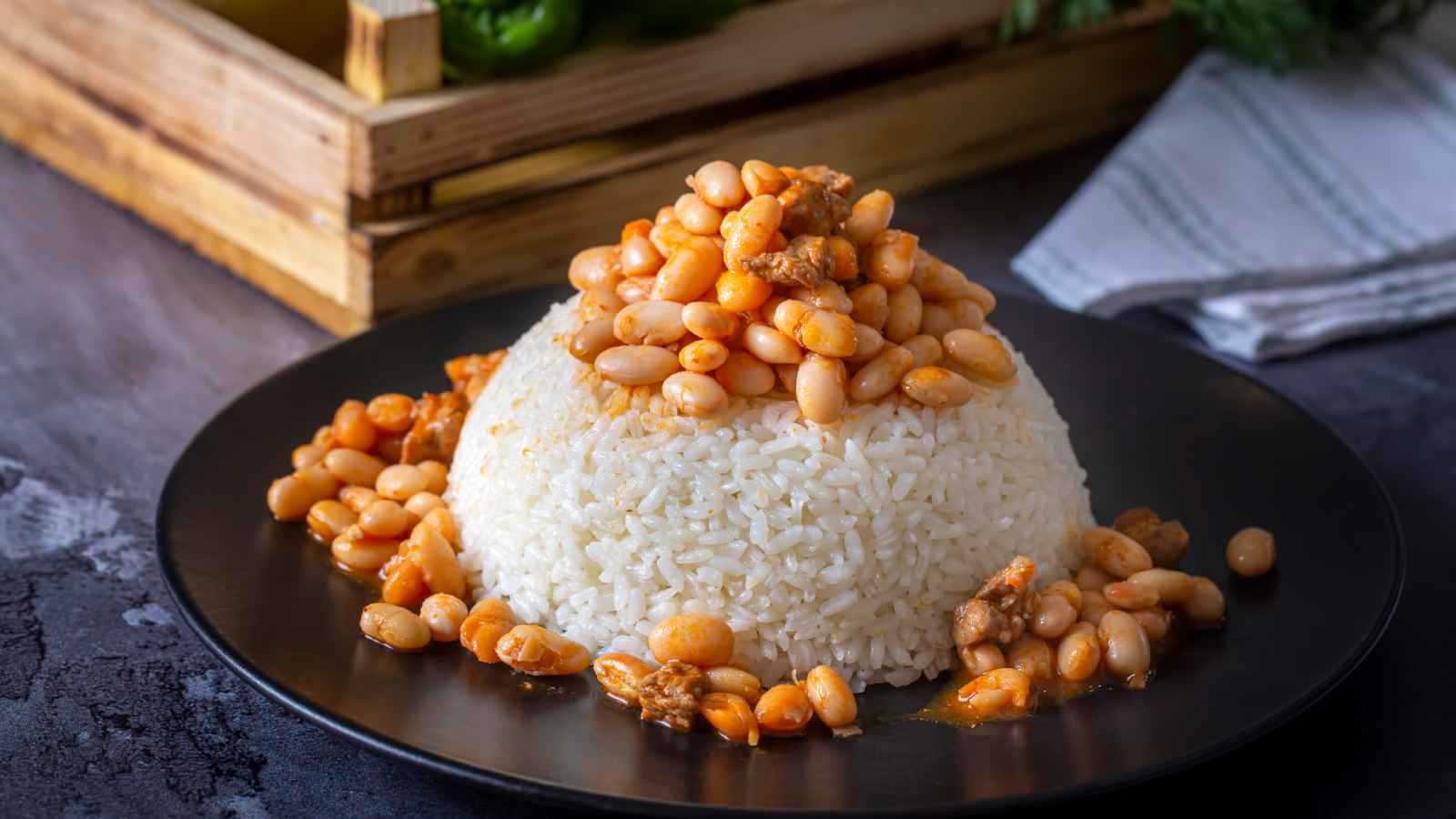 أفضل طريقة لتحضير الفاصولياء بالأرز