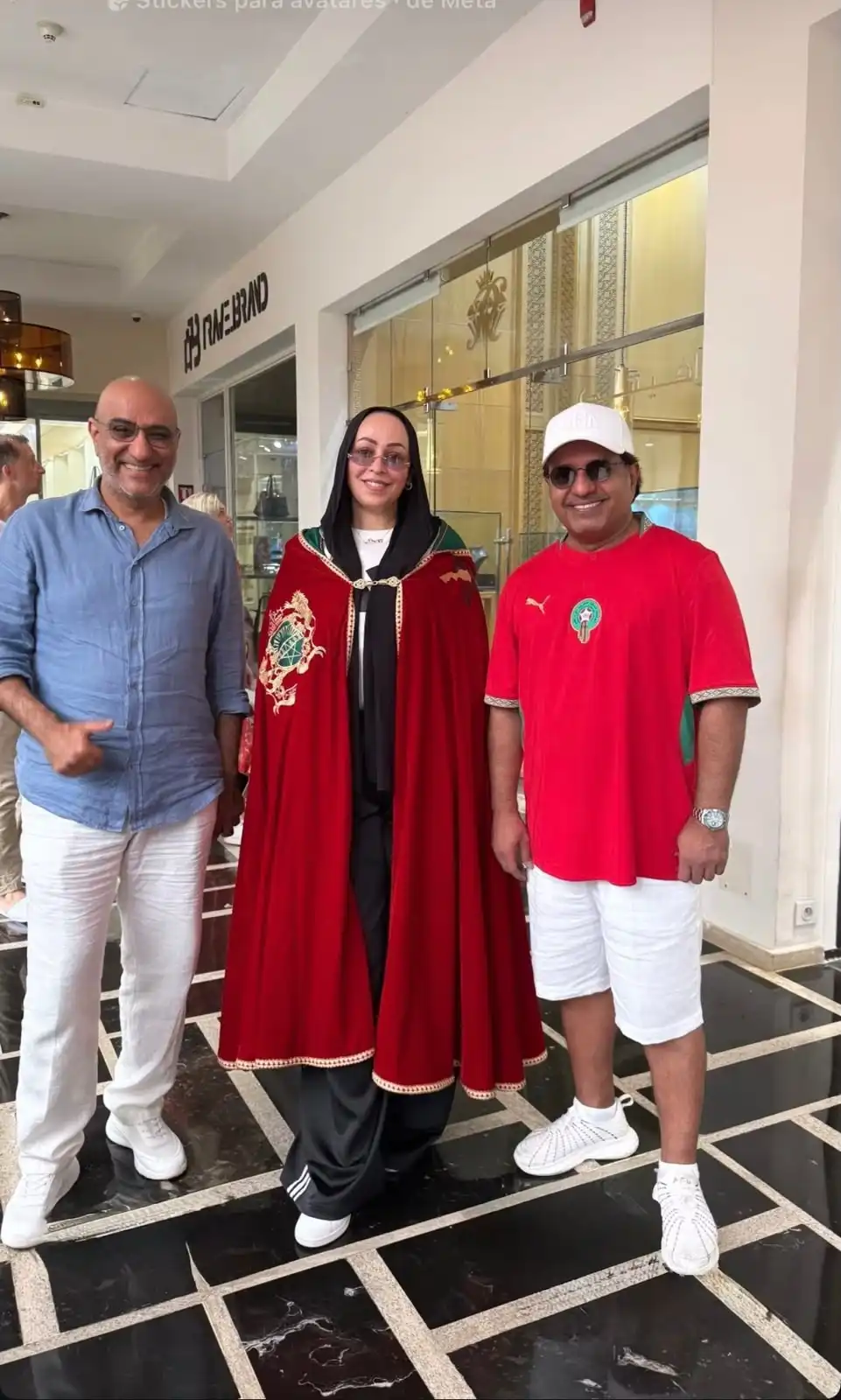 راشد الماجد بقميص منتخب المغرب في الرباط