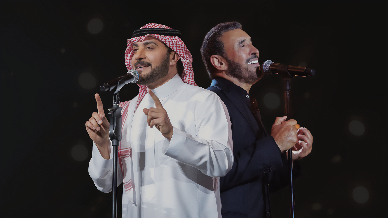 كاظم الساهر وماجد المهندس