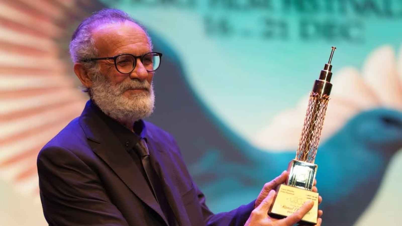 تكريم كامل باشا في مهرجان القاهرة للفيلم القصير