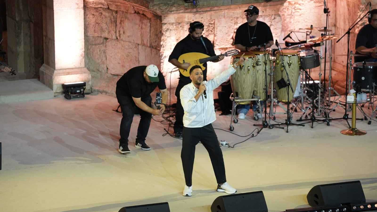 محمد حماقي في جرش
