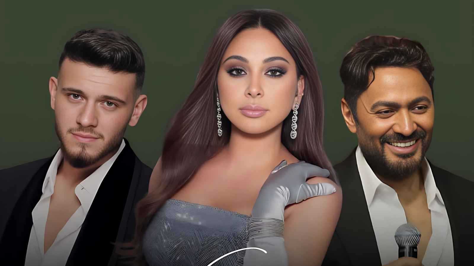 التفاصيل الكاملة لحفل تامر حسني وإليسا والشامي في الدوحة