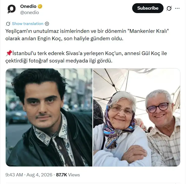 إنجين كوتش توج ملك عارضي الأزياء بعمر 17 عامًا