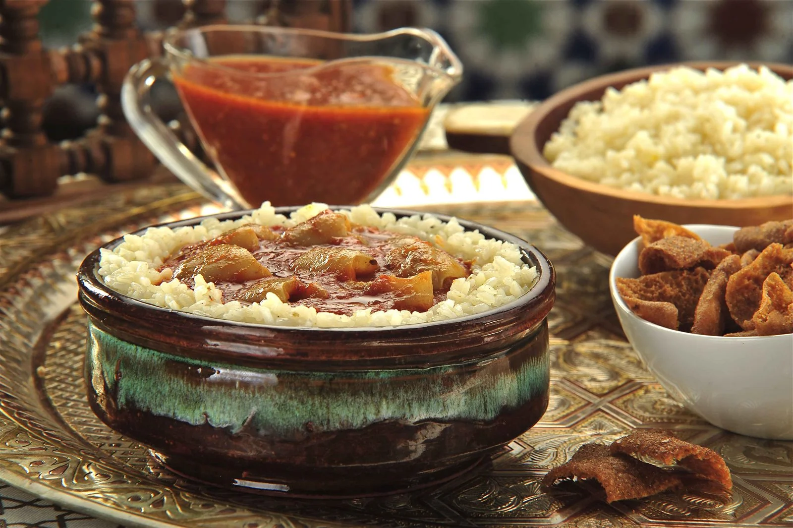 فتة عيد الأضحى باللحم 