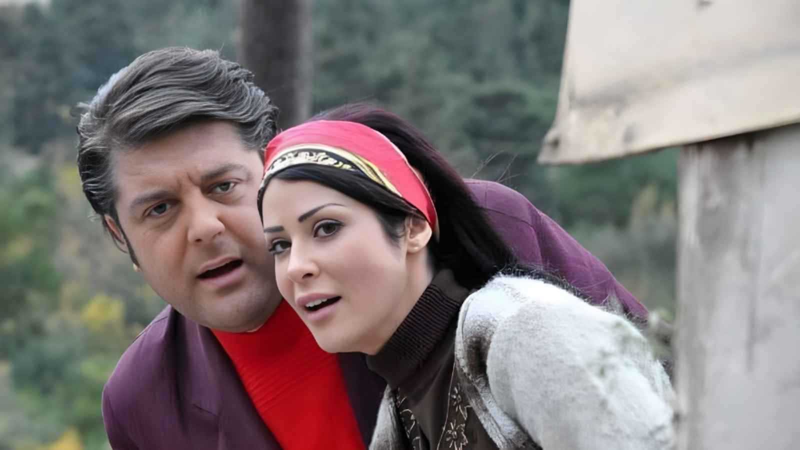 عفاف وسلنغو في مسلسل "ضيعة ضايعة"