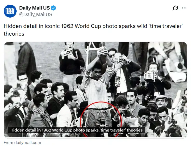 صورة كأس العالم 1962 تشعل جدل السفر عبر الزمن