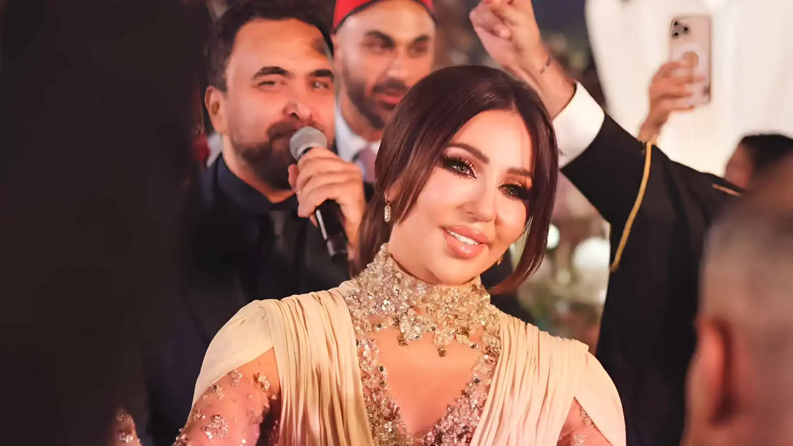 رابعة الزيات تذرف الدموع في زفاف نجلها كريم وتوجه رسالة مؤثرة