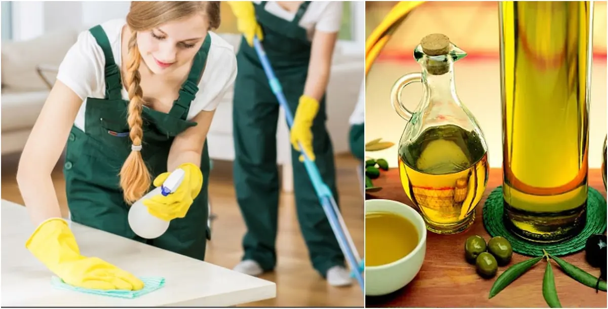 منها زيت الزيتون.. 5 طرقٍ لتنظيف منزلكِ بمنتجات طبيعية آمنة وفعّالة!