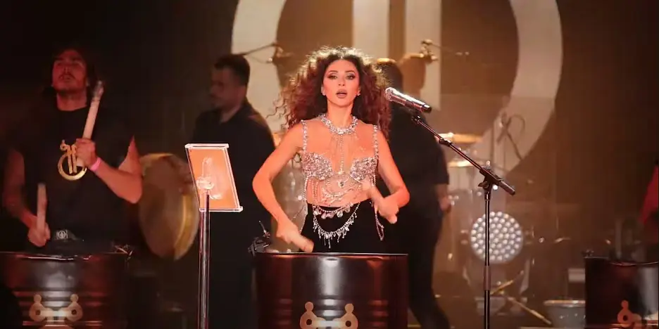 حفل ميريام فارس في موناكو