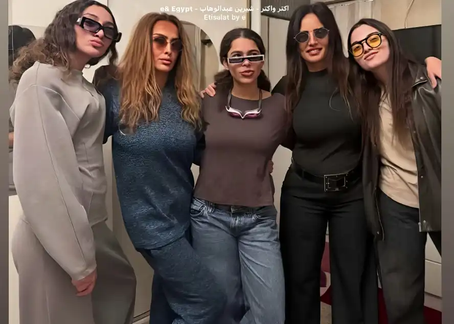 زينة برفقة ابن شيرين عبد الوهاب