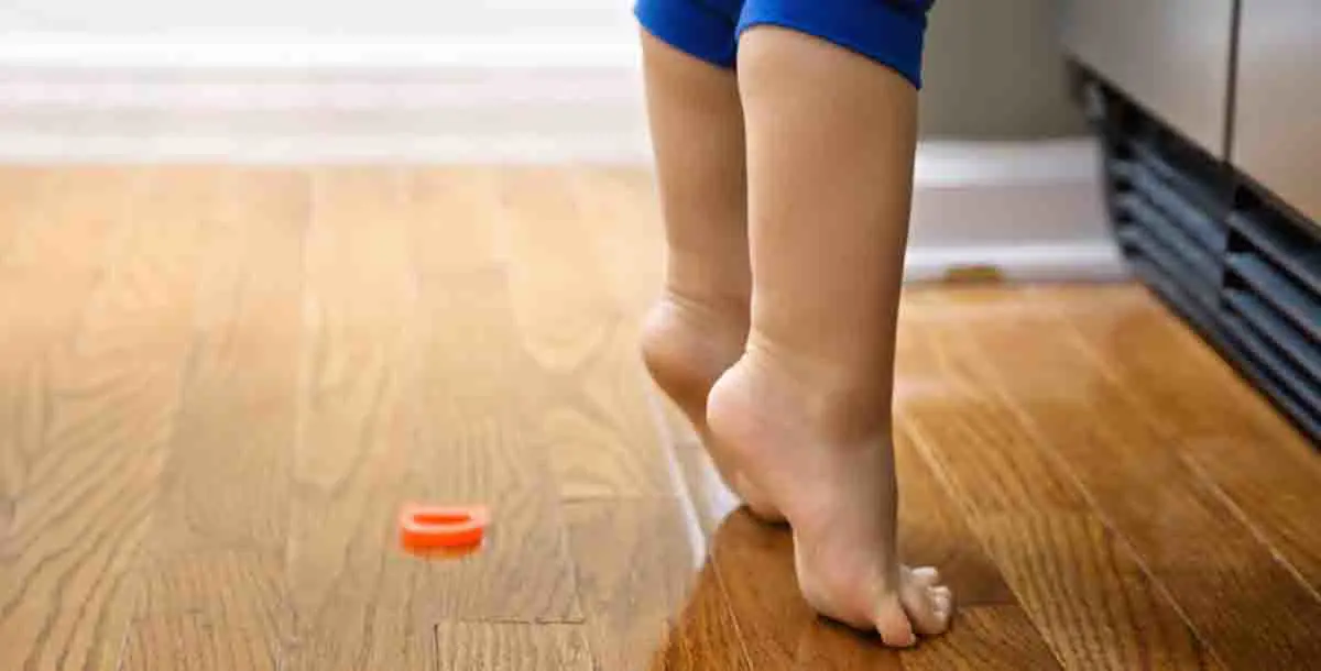 ألعاب بسيطة لتقوية عضلات قدم طفلك!