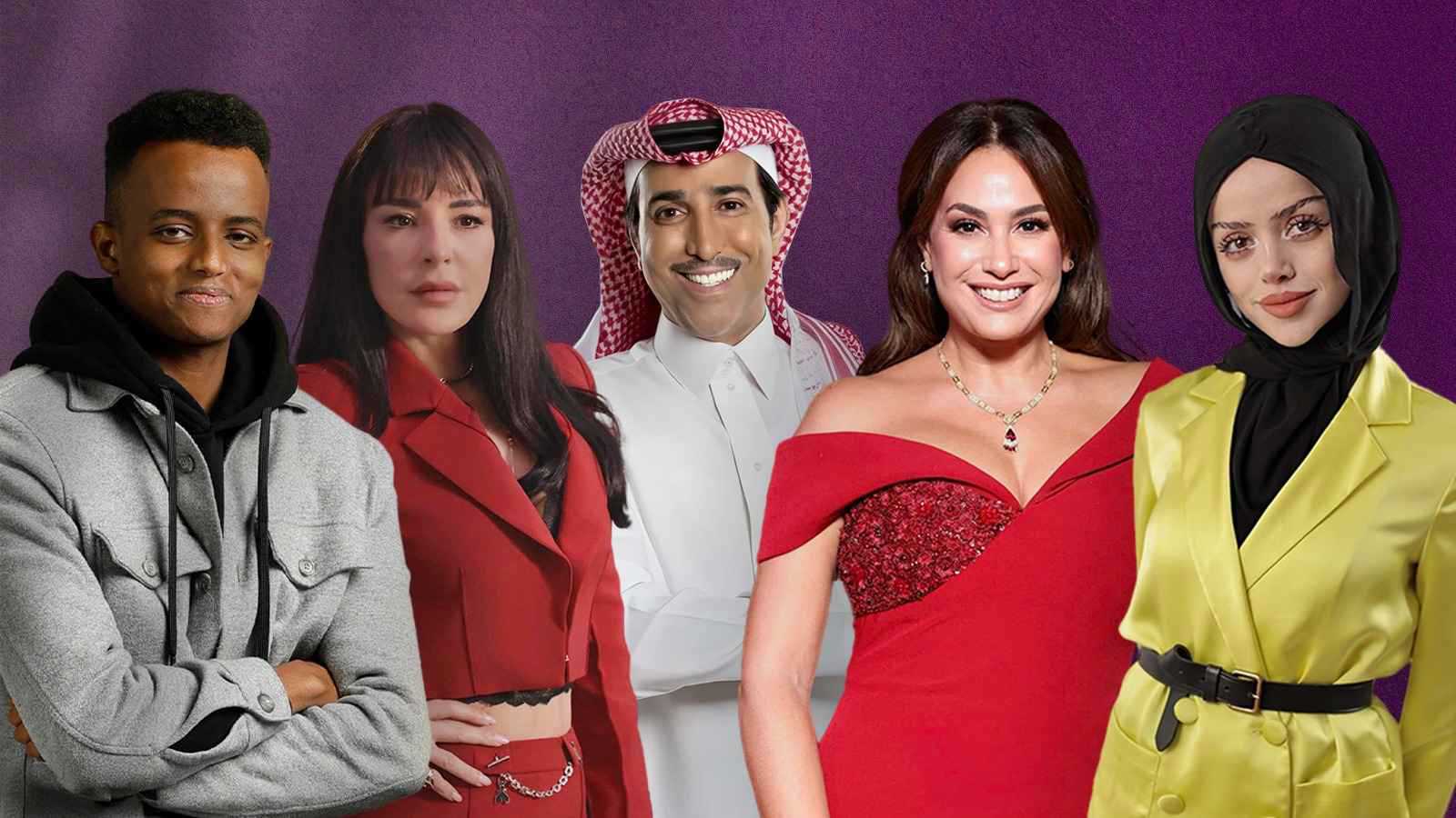 مشاهير دعموا القضايا الانسانية