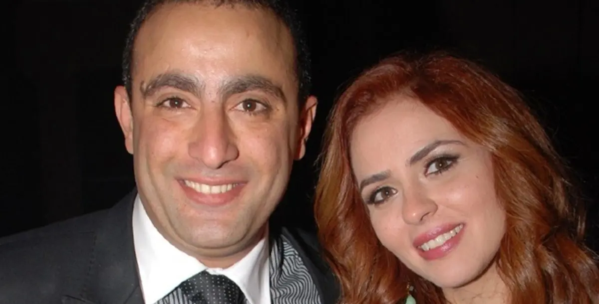 بعد شائعات عن انفصالهما.. أحمد السقا وزوجته مها الصغير يظهران معًا في عزاء الساحر