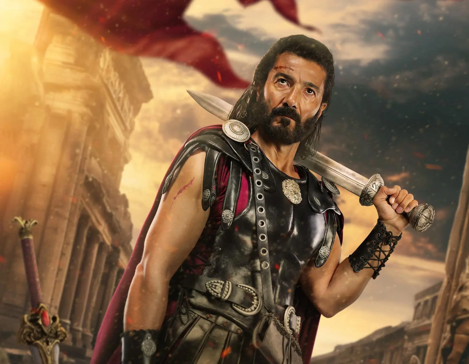 خالد النبوي بشخصية من فيلم أهل الكهف