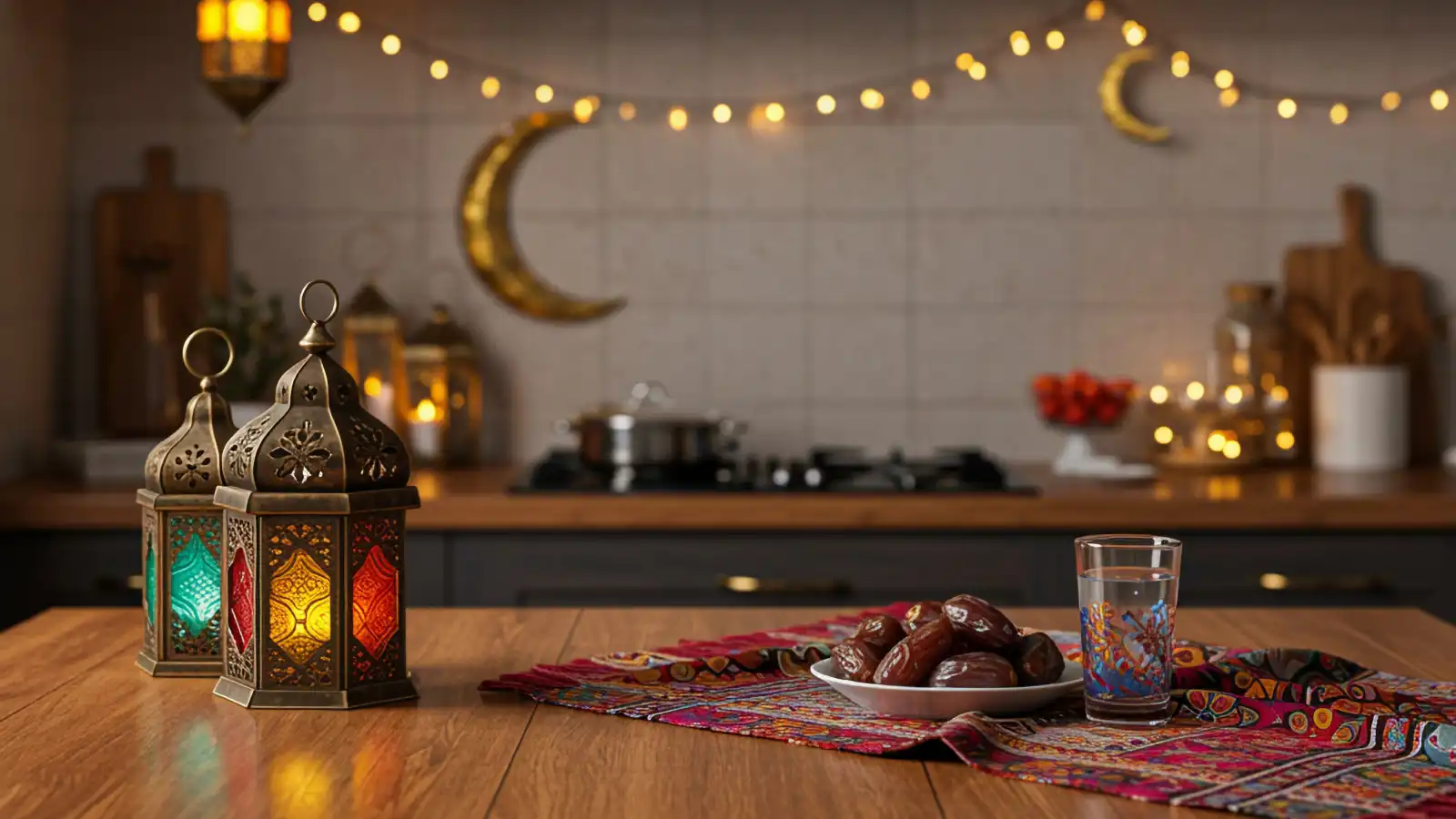 ديكور المطبخ في رمضان