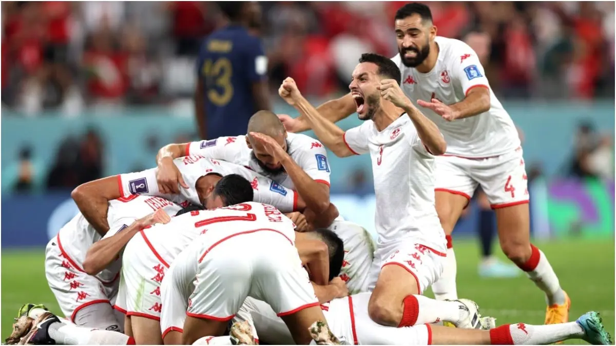 نجوم الفن يحتفلون بفوز تونس على فرنسا.. وهند صبري: مبابي كسرنا عينه
