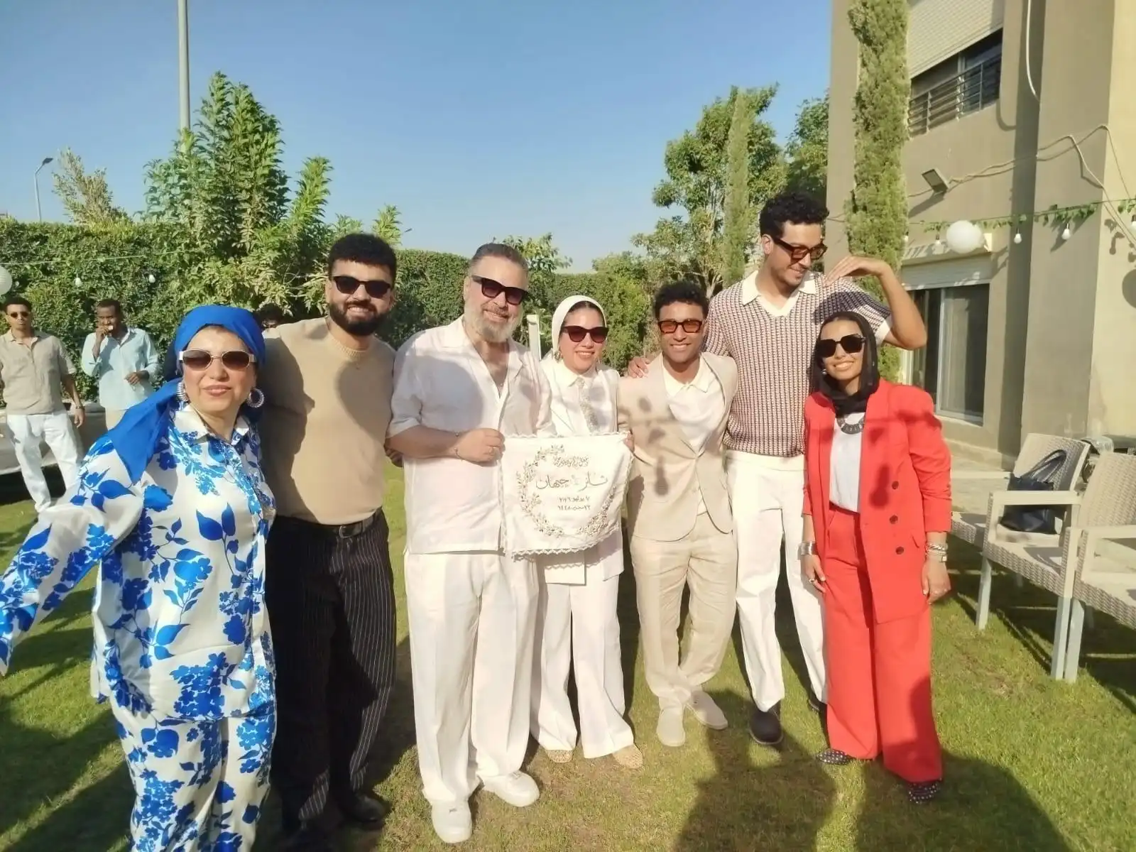 أجواء عائلية في عقد قران ابنة صبحي خليل
