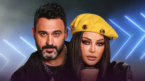 أكرم حسني وهيفاء وهبي