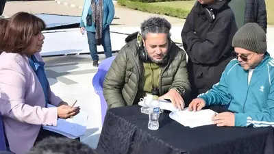 من كواليس تصوير مسلسل شهادة معاملة أطفال