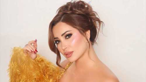 هكذا احتفلت نسرين طافش بعيد ميلاد زوجها (صور)