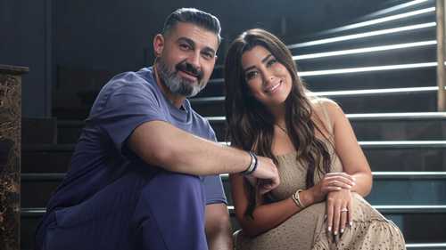 ياسر جلال وأيتن عامر يشعلان كواليس مسلسل "كلهم بيحبوا مودي"