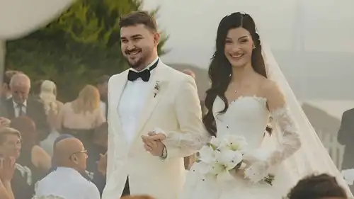 تشاغان شينغول وزينب دميرهان يعلنان زواجهما