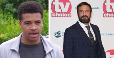 فيديو صادم.. ممثلان يهددان بعضهما بالذبح في حفل TV Choice Awards!