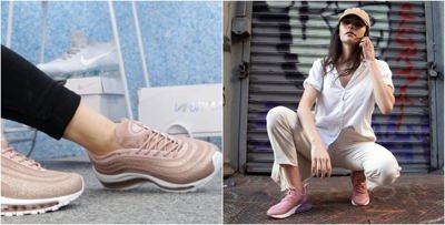 طرْح حذاء Air Max الغني بكريستالات سواروفسكي.. إليكِ سعره!