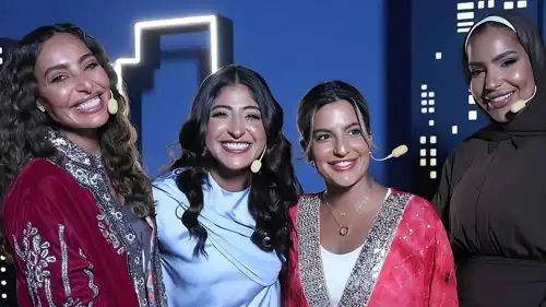 شجون الهاجري وفاطمة الصفي وآلاء الهندي في برنامج "مخمخ 2" 