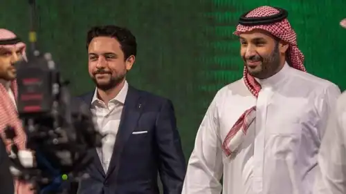وليا العهد السعودي والأردني