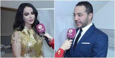 بحضور "فوشيا".. حسين الديك وليال عبود يشعلان أجواء عيد الحب 