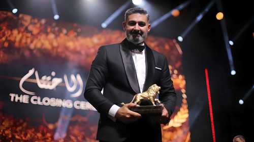 تكريم ياسر جلال في ختام مهرجان وهران الدولي للفيلم العربي