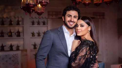 كيف احتفل ألكسندر علوم ورحمة رياض بعيد ميلاد ابنتهما؟