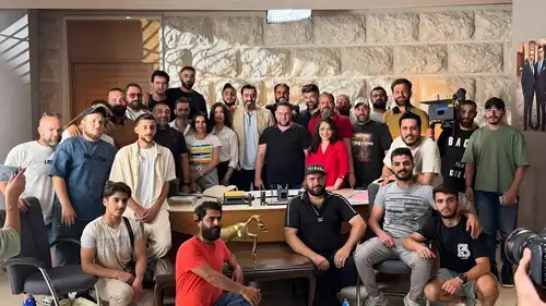 باسم ياخور وديمة بياعة ينهيان تصوير مسلسل "أعز الناس"