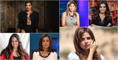 عراك الإعلاميات والمشاهير في لبنان يخطف الكاميرا من المتظاهرين.. شاهدي!‎
