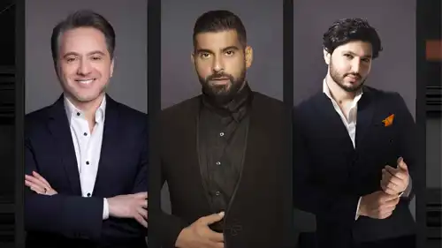 مروان خوري وآدم ومحمد فضل شاكر