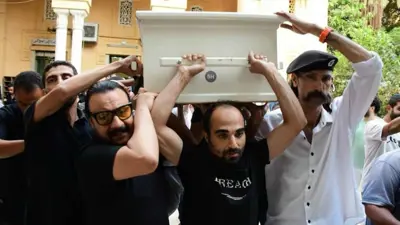 جنازة ناهد رشدي