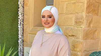 لمياء فهمي عبد الحميد تنجو من حادث سير مروع