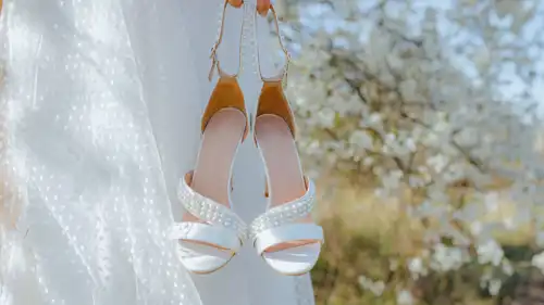 موضة أحذية العروس 