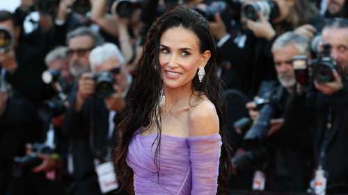 نحافة ديمي مور تثير التساؤلات في مهرجان كان السينمائي