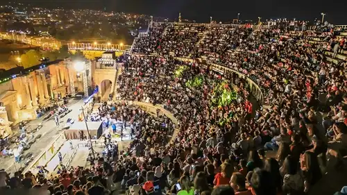 مهرجان جرش 2026.. جدول الفعاليات وأسعار تذاكر حفلات النجوم