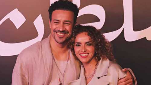 هكذا احتفلت علا رشدي بعيد زواجها من أحمد داود