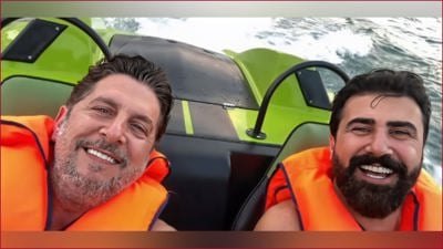 خالد القيش برفقة محمد قنوع في عرض البحر: قلبك كان مليان فرح خانك وكسرنا